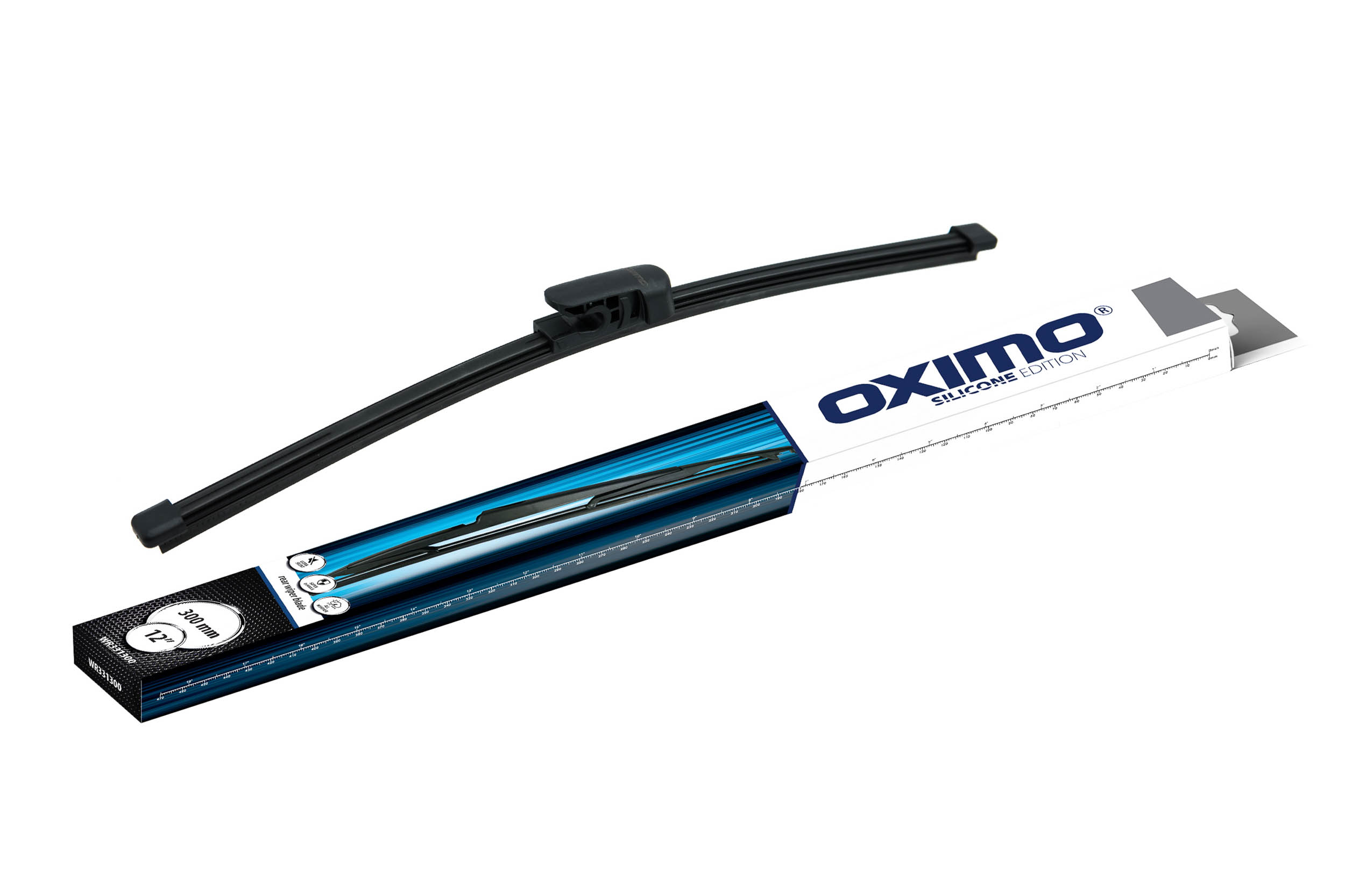 OXIMO WR331300 Hátsó silicon ablaktörlő lapát 300 mm